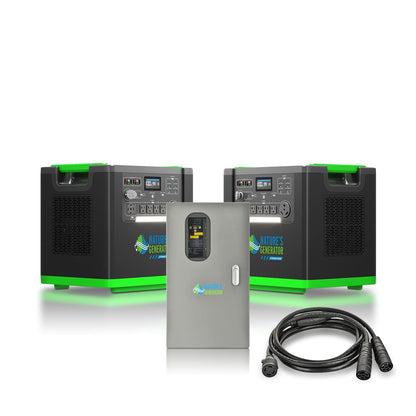 Natures Generator Lithium 6000 with Transfer Switch