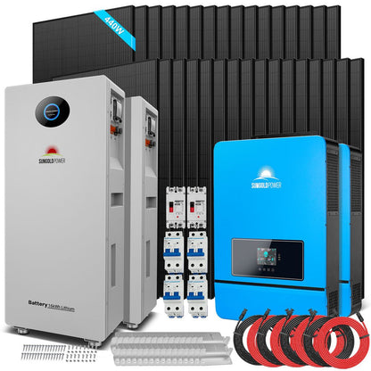 SunGoldPower Off Grid Solar Kit 20KW 48VDC 120V/240V SGR20K30E