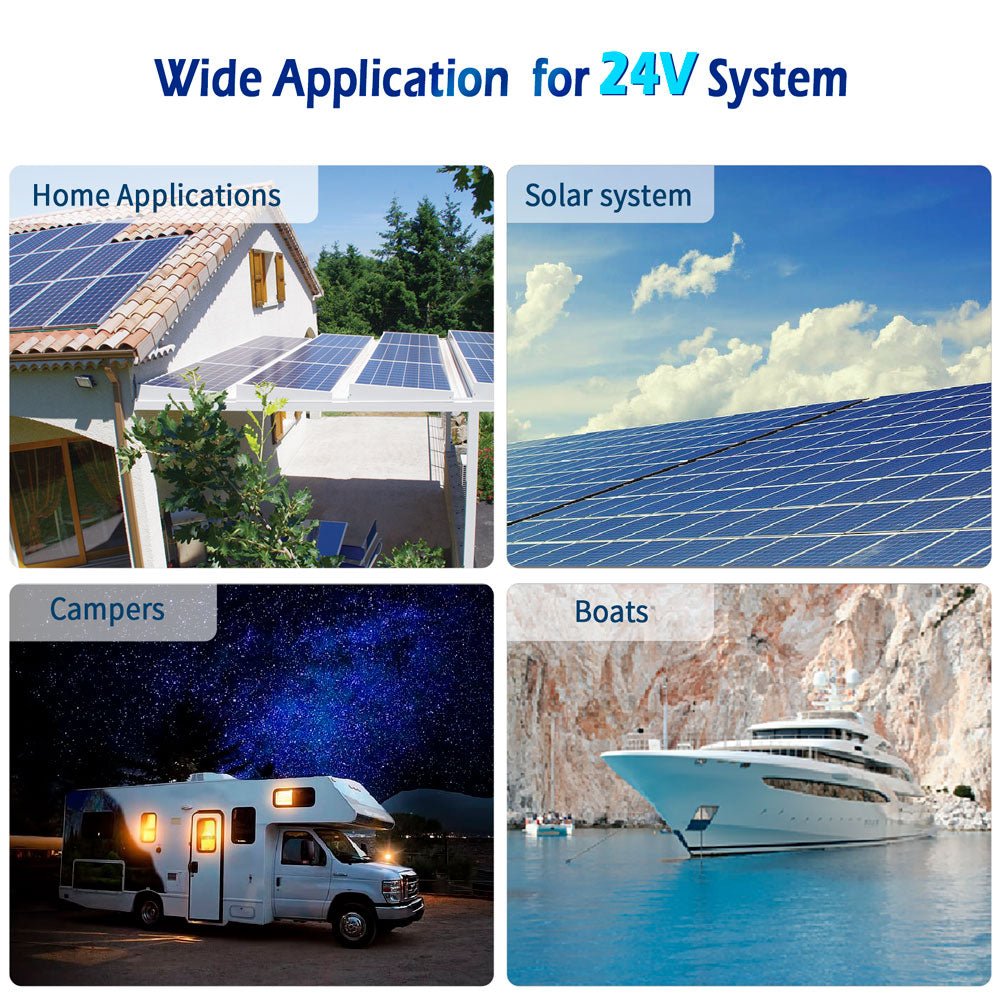 SunGoldPower Pure Sine Wave Inverter With Charger 3000W DC 24V