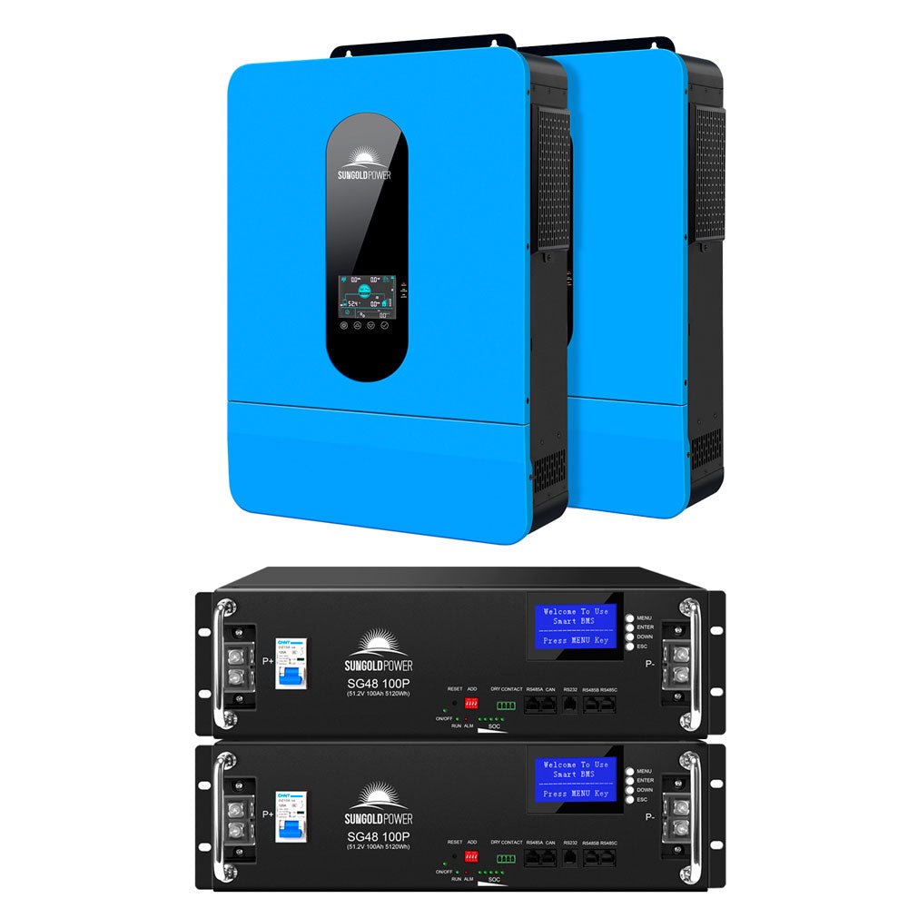 SunGoldPower Solar Charge Inverter 13000W 48V + Wifi Monitor