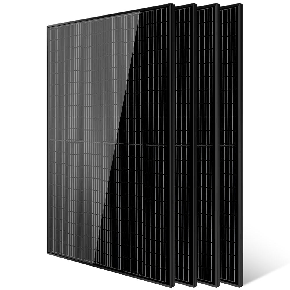 SunGoldPower 370W/ 415W/ 500W Mono Black PERC Solar Panel UL 61730 CEC Listed