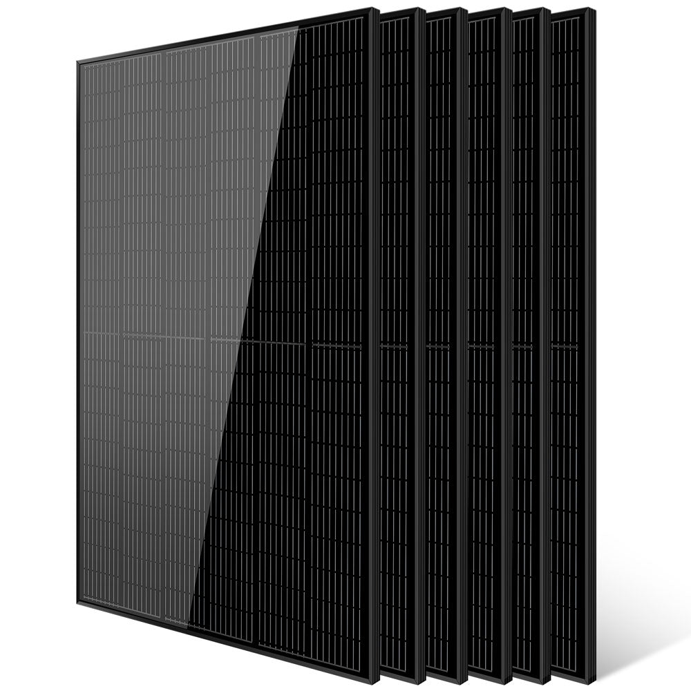 SunGoldPower 370W/ 415W/ 500W Mono Black PERC Solar Panel UL 61730 CEC Listed