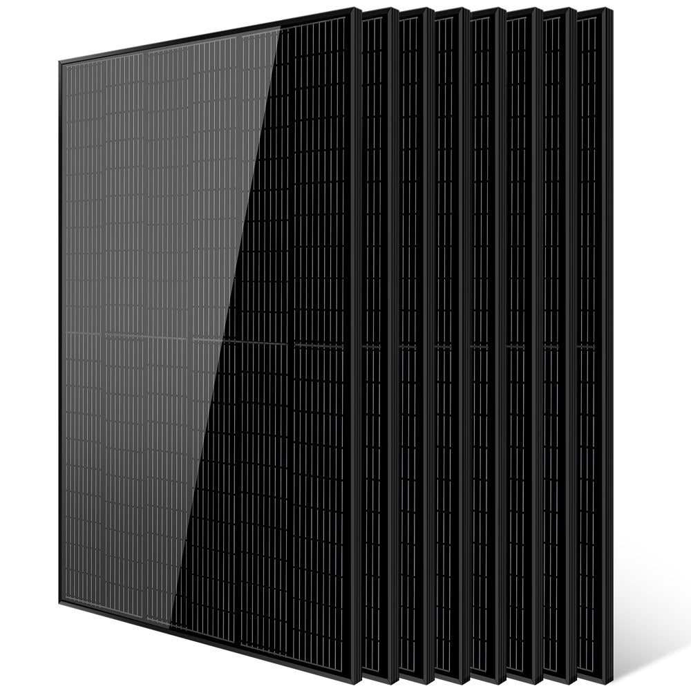 SunGoldPower 370W/ 415W/ 500W Mono Black PERC Solar Panel UL 61730 CEC Listed