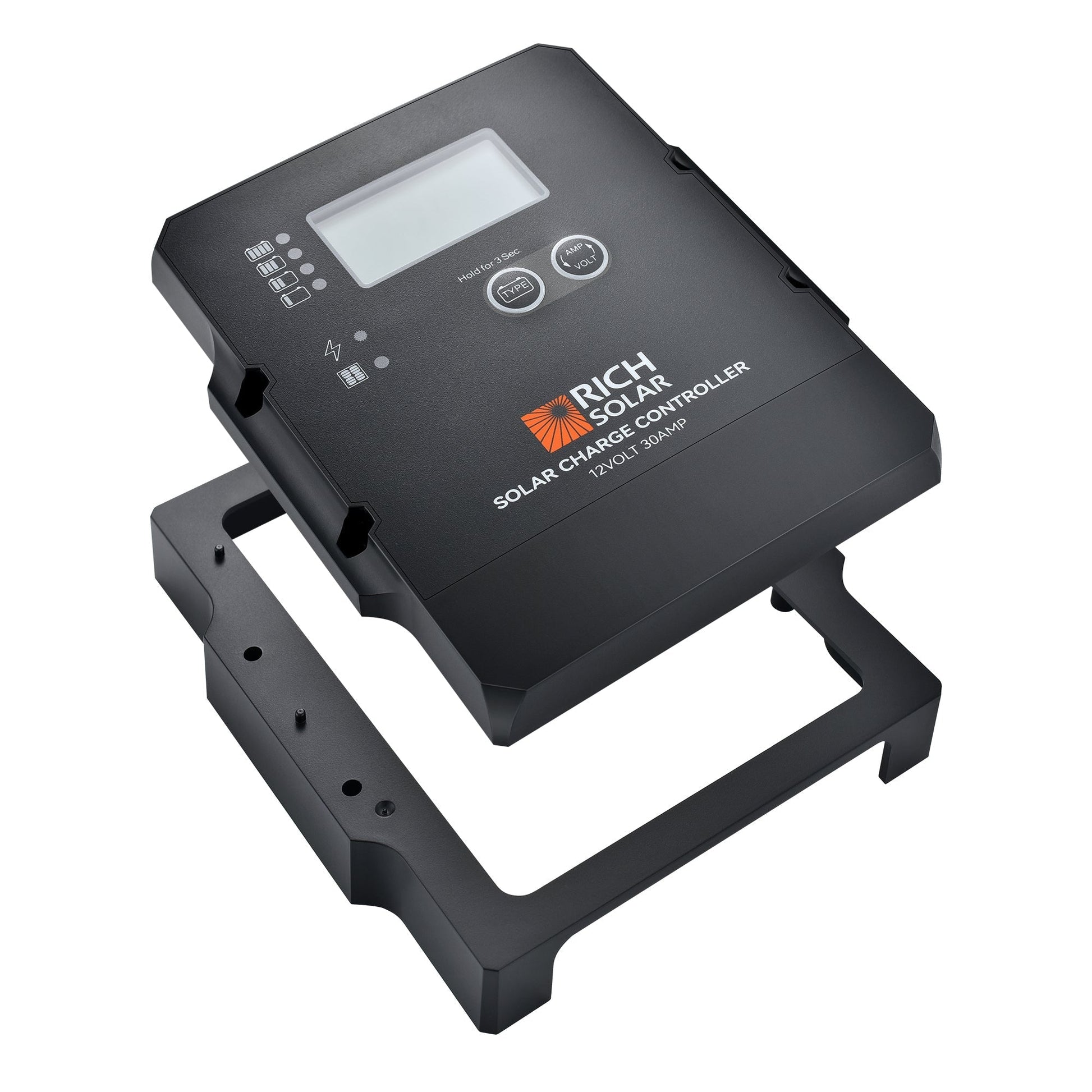 Rich Solar Renogy 30A PWM Solar Charge Controller 12V For RVs Boats Off Grid