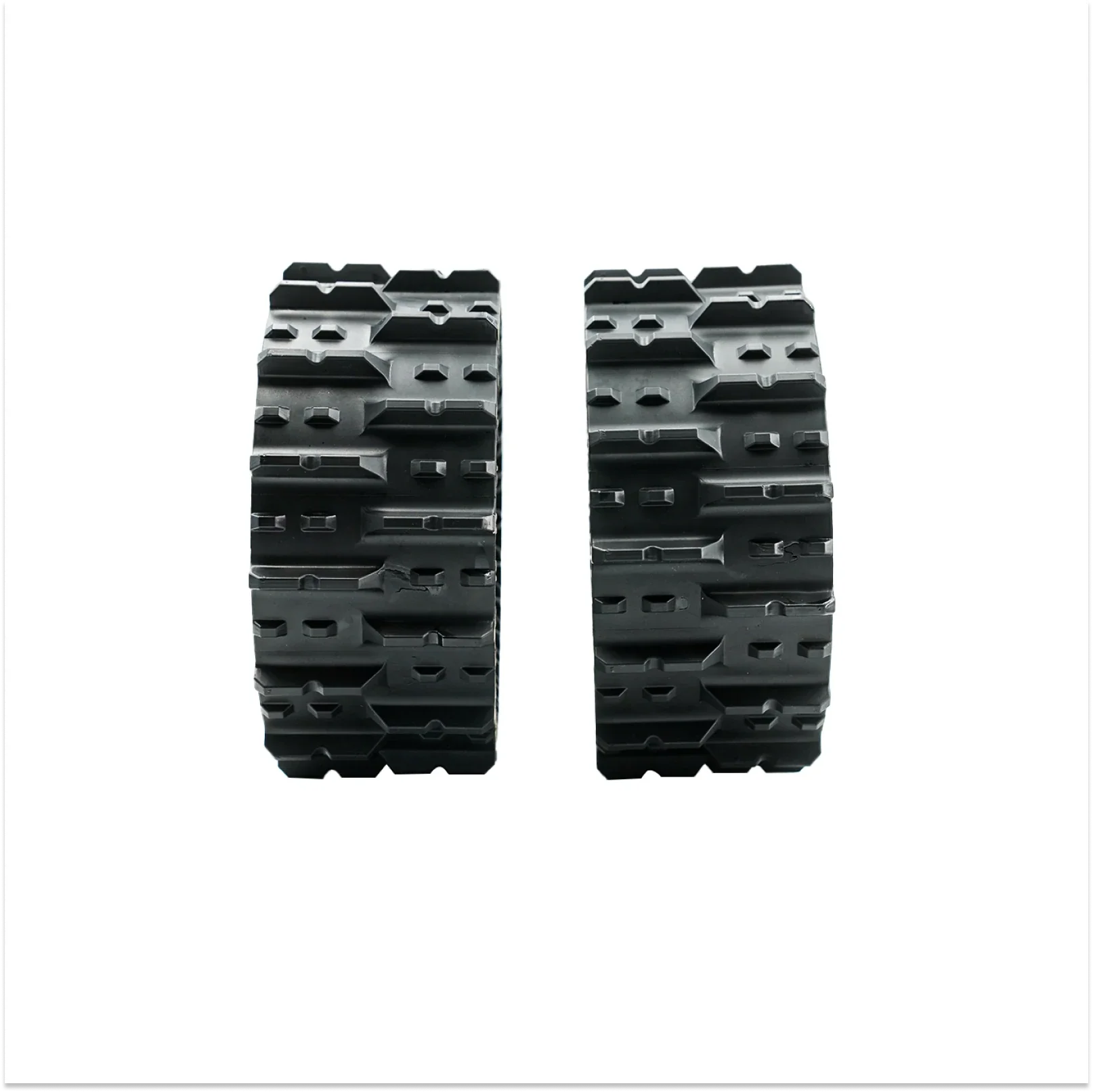 Mowrator Pair of Deformable Tires For 100% (45°) Slope