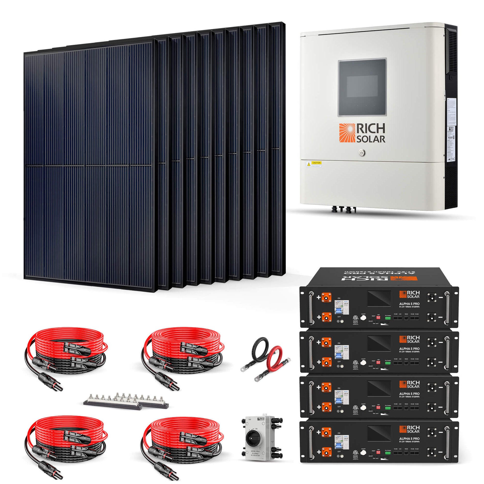 Rich Solar EG4 4000W Solar Inverter Kit For Home Power