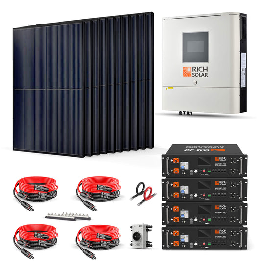 Rich Solar EG4 4000W Solar Inverter Kit For Home Power