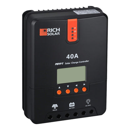 Rich Solar Renogy 40A MPPT Solar Charge Controller Efficient Power