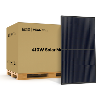 Rich Solar Mega 410 Watt UL Certified Solar Panel With 25 Year Warranty