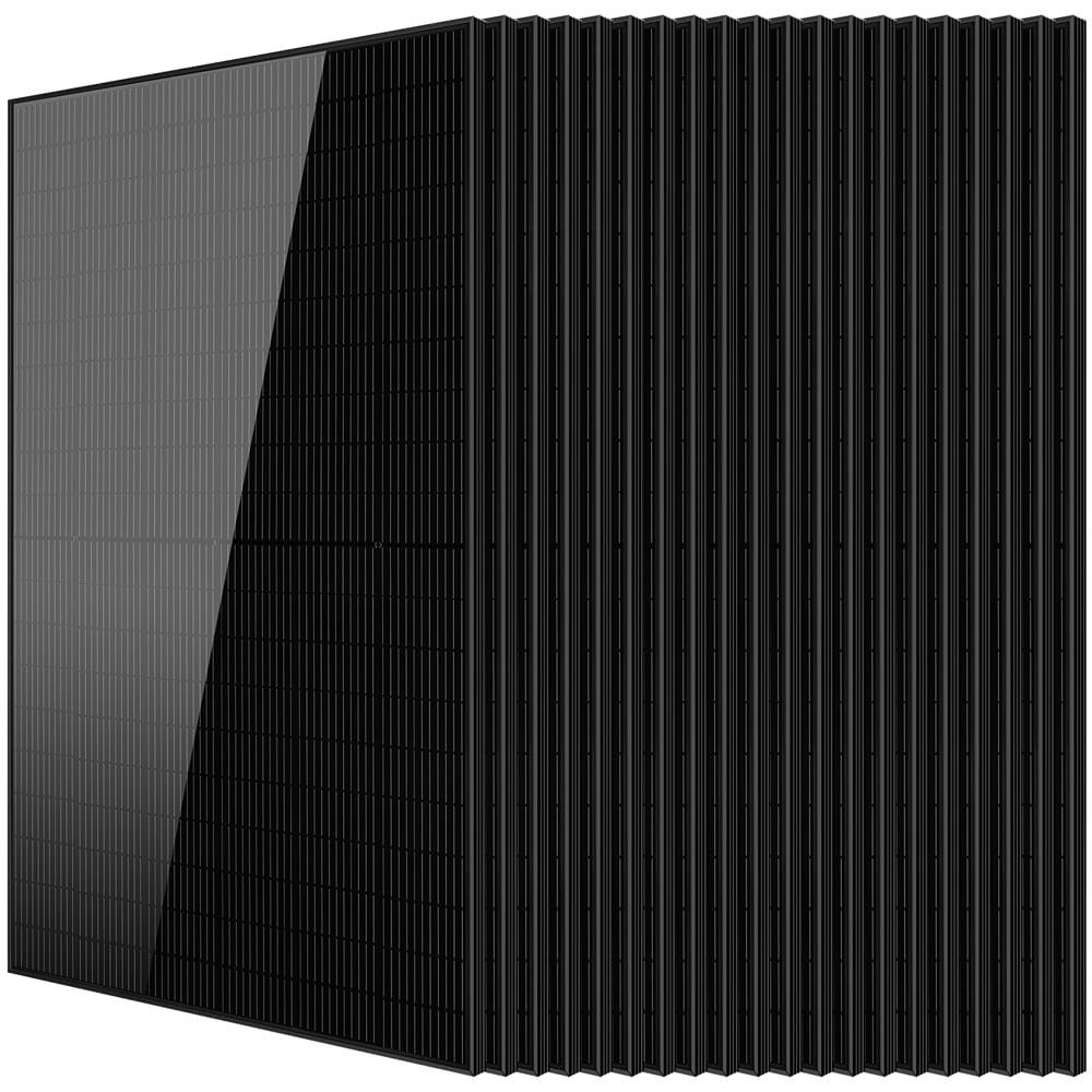 SunGoldPower 370W/ 415W/ 500W Mono Black PERC Solar Panel UL 61730 CEC Listed