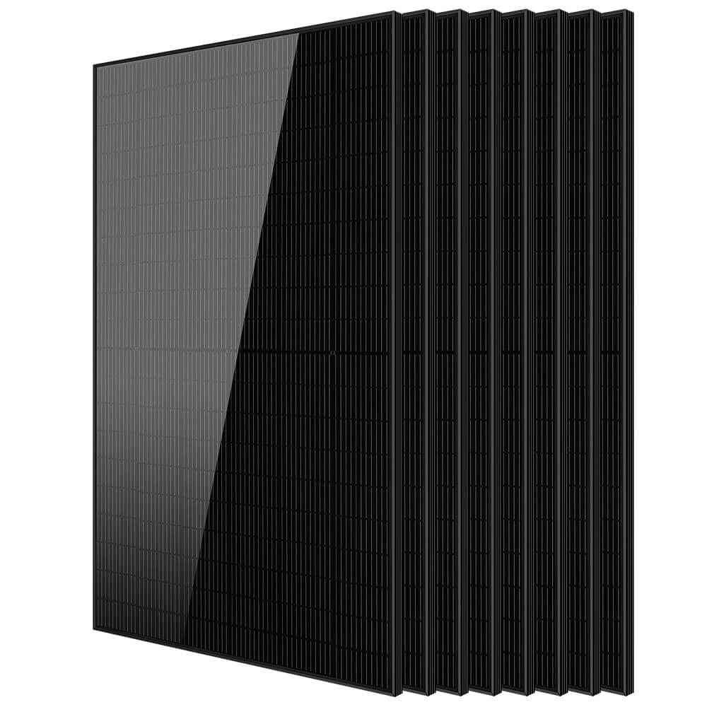 SunGoldPower 370W/ 415W/ 500W Mono Black PERC Solar Panel UL 61730 CEC Listed