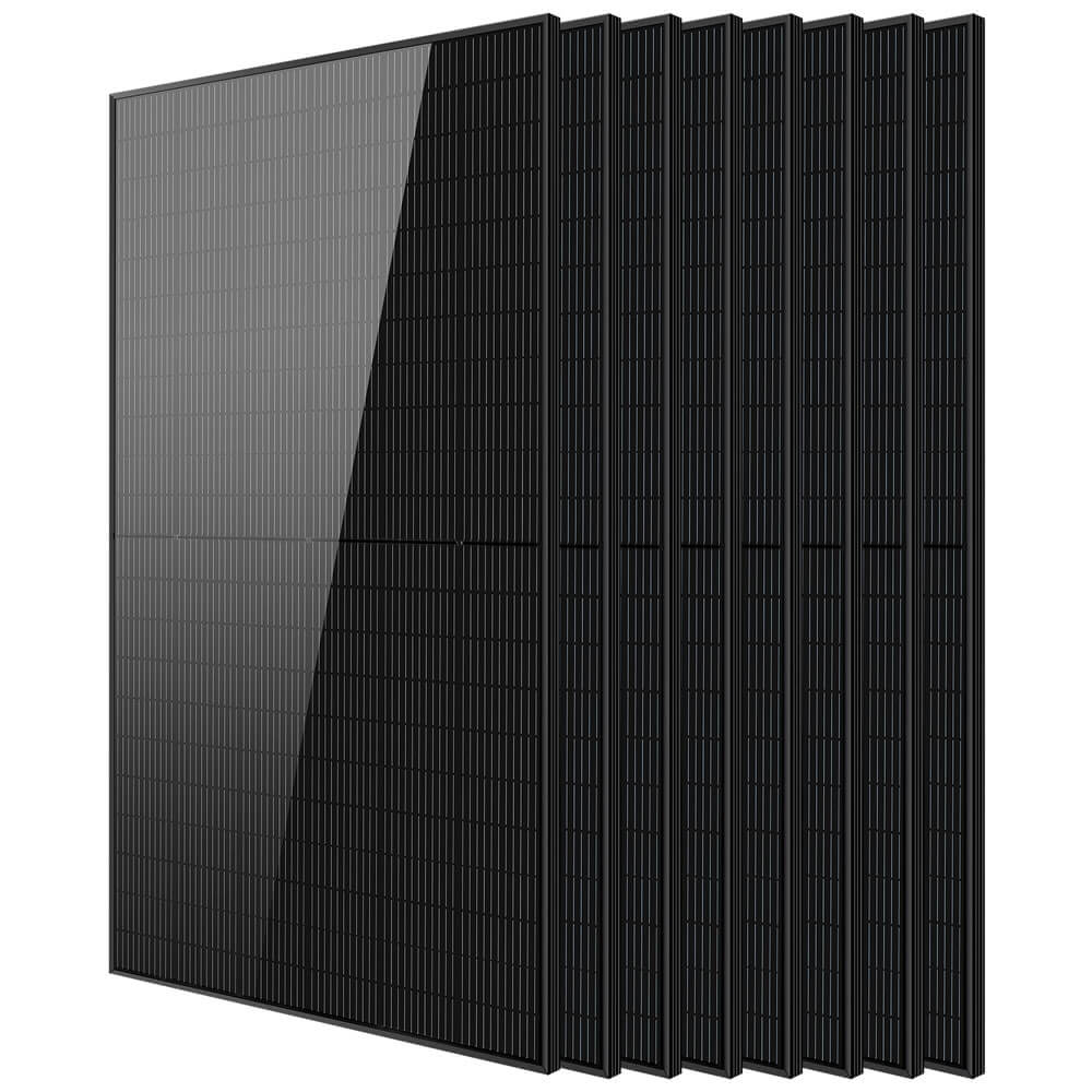 SunGoldPower 370W/ 415W/ 500W Mono Black PERC Solar Panel UL 61730 CEC Listed