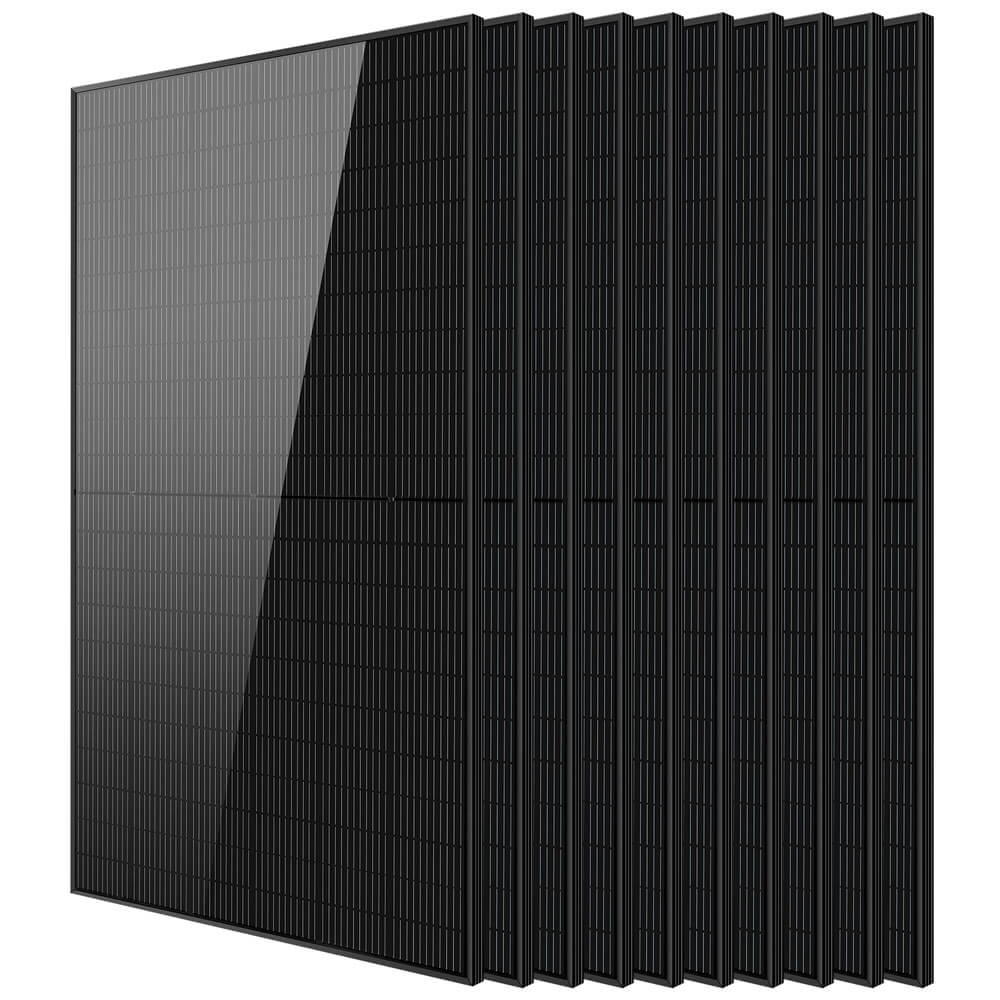 SunGoldPower 370W/ 415W/ 500W Mono Black PERC Solar Panel UL 61730 CEC Listed