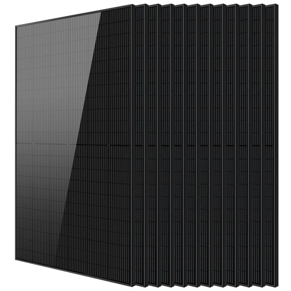 SunGoldPower 370W/ 415W/ 500W Mono Black PERC Solar Panel UL 61730 CEC Listed