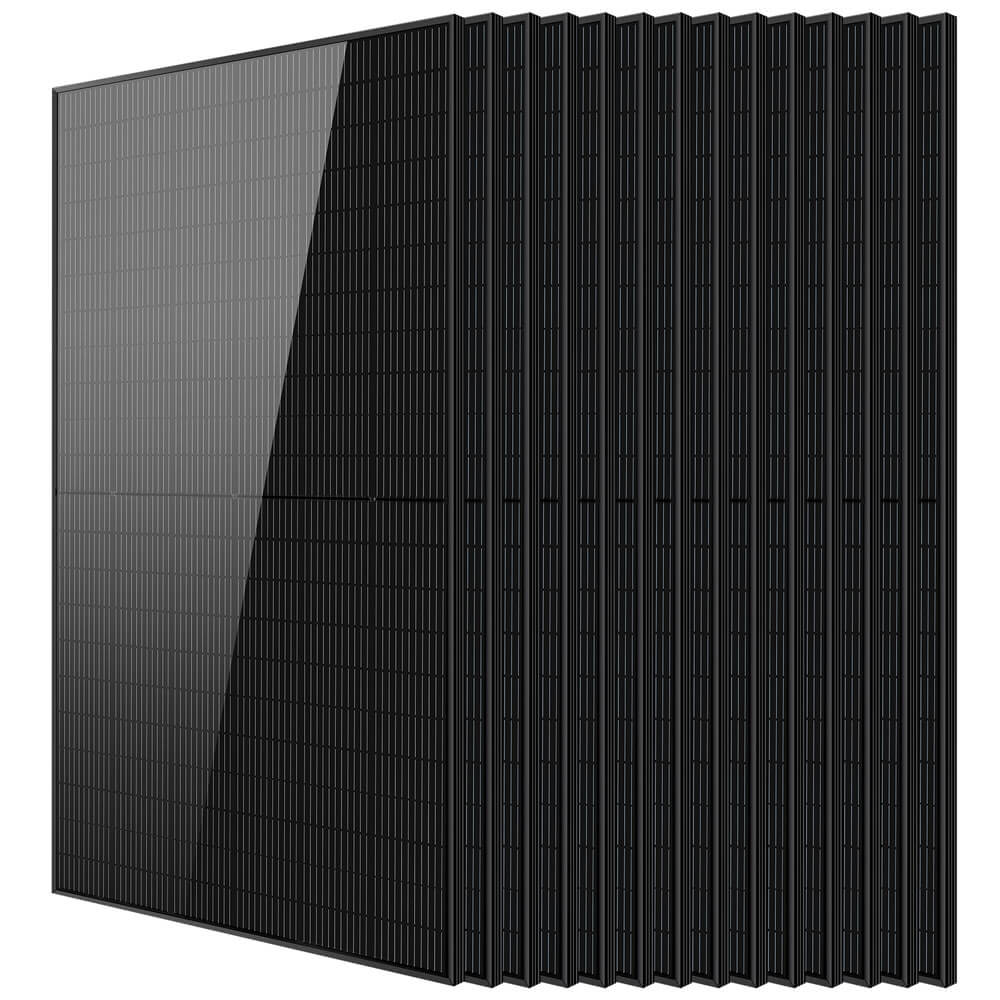 SunGoldPower 370W/ 415W/ 500W Mono Black PERC Solar Panel UL 61730 CEC Listed