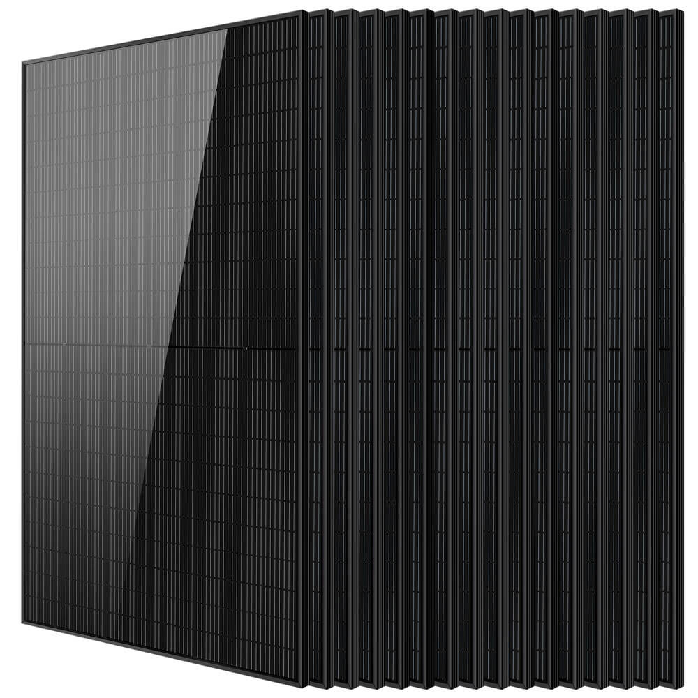 SunGoldPower 370W/ 415W/ 500W Mono Black PERC Solar Panel UL 61730 CEC Listed