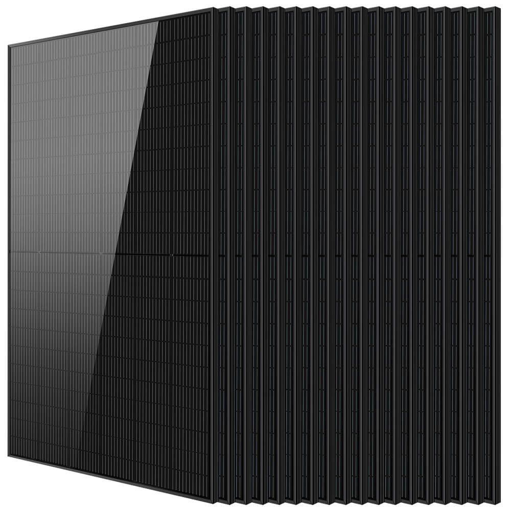 SunGoldPower 370W/ 415W/ 500W Mono Black PERC Solar Panel UL 61730 CEC Listed