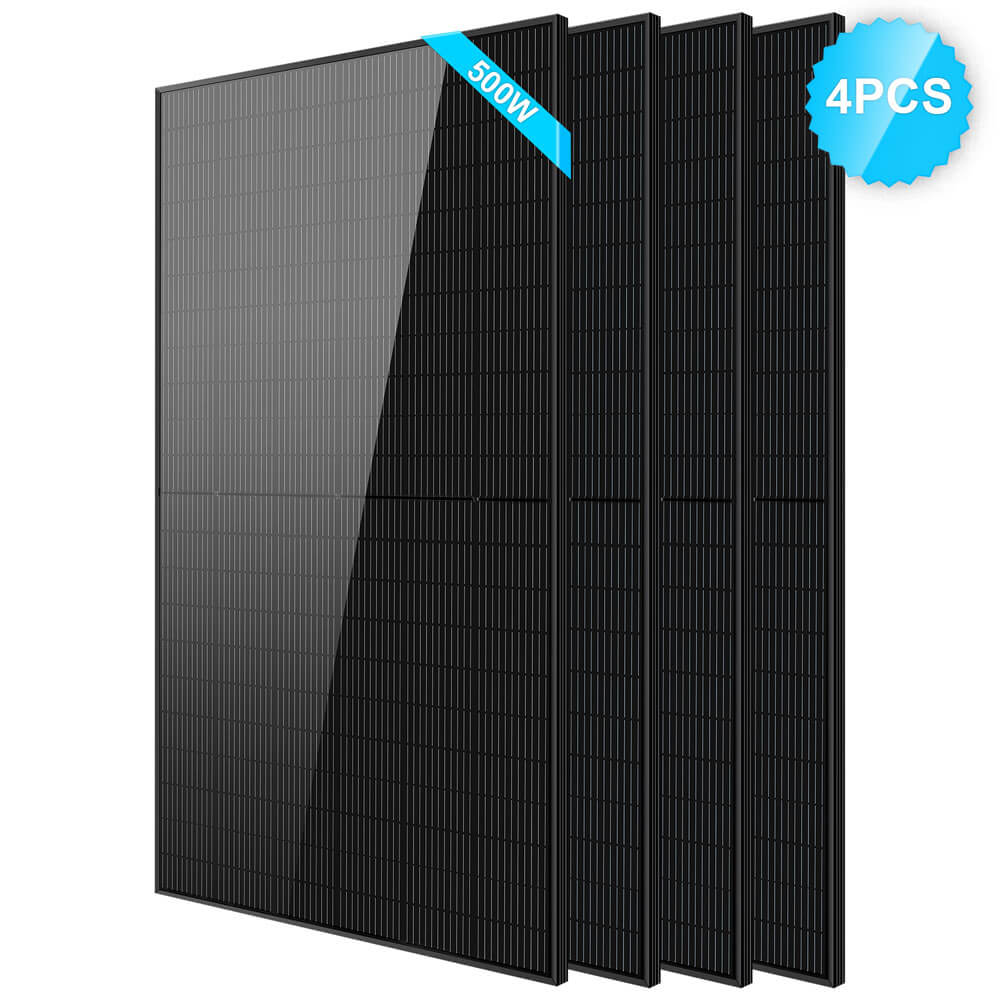 SunGoldPower 500W Mono Black PERC Solar Panel UL61730 CEC Listed