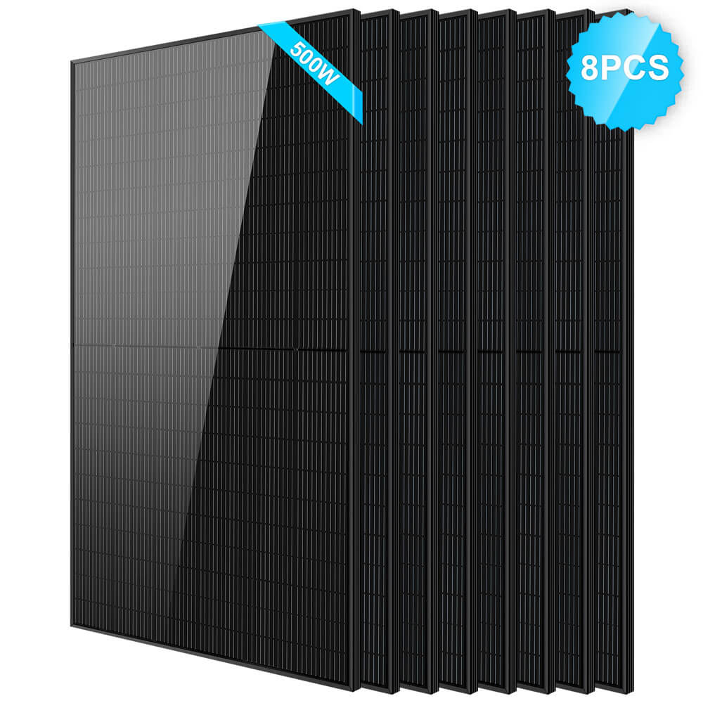SunGoldPower 500W Mono Black PERC Solar Panel UL61730 CEC Listed