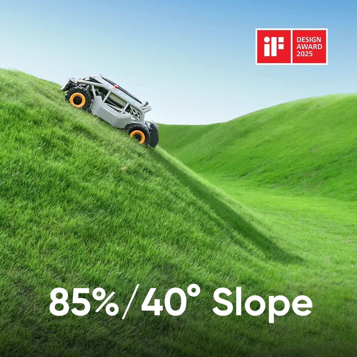 Mowrator Lawn Mower Bundle Steep Slope 18AH S1 4WD