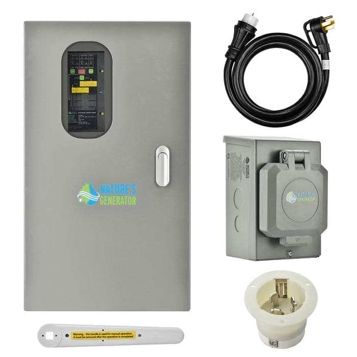 Nature's Generator MyGrid 10K with Transfer Switch for House Battery Backup