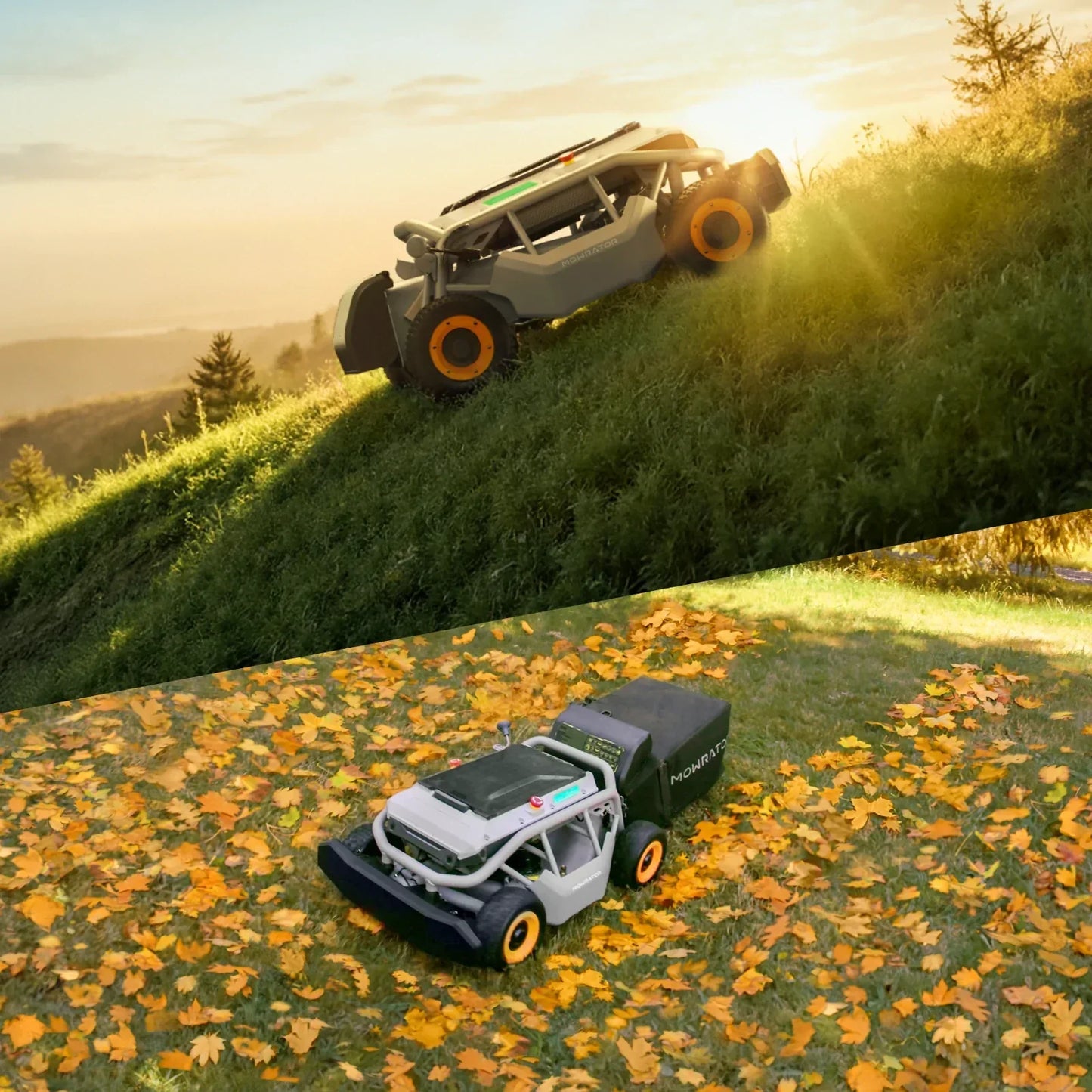 Mowrator LeafVac Bundle 4WD RC Mower + Mulching Blade S1