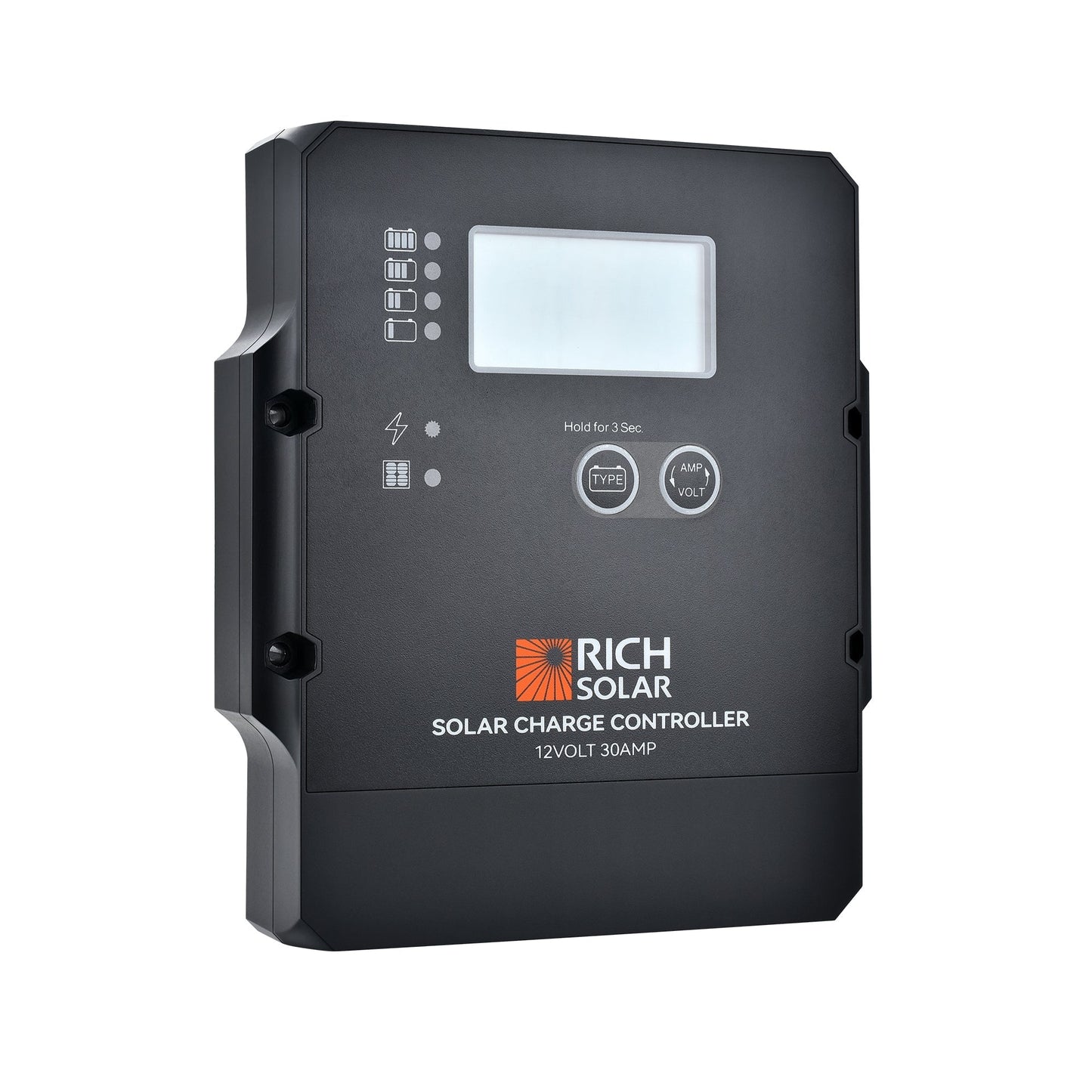 Rich Solar Renogy 30A PWM Solar Charge Controller 12V For RVs Boats Off Grid