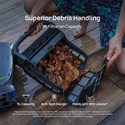 Beatbot AquaSense® 2 Robotic Pool Cleaner + iSkim® Ultra Robotic Pool Skimmer