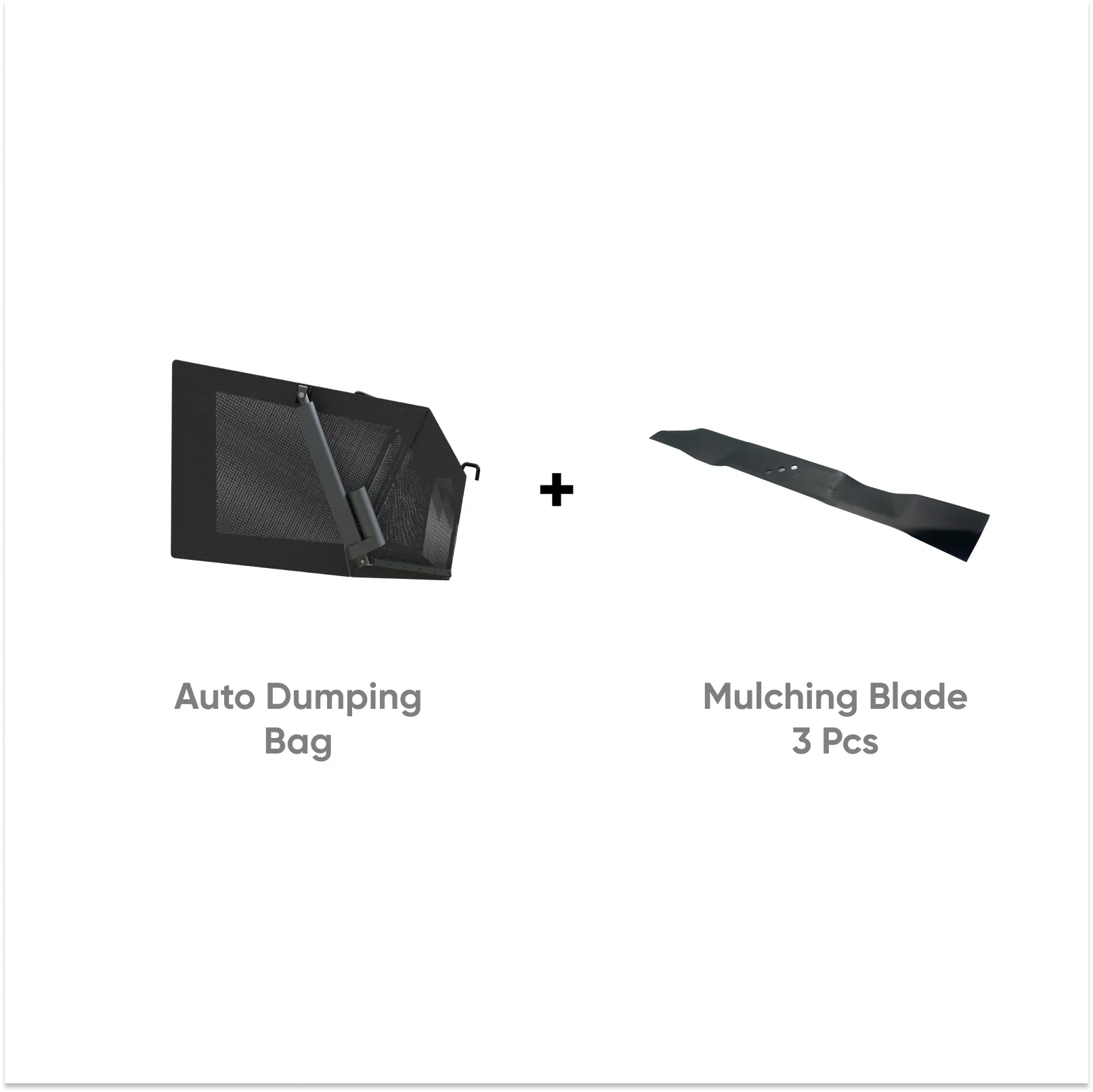 Mowrator 2-in-1 Accessory Set | Auto Dumping & Leaf Collection