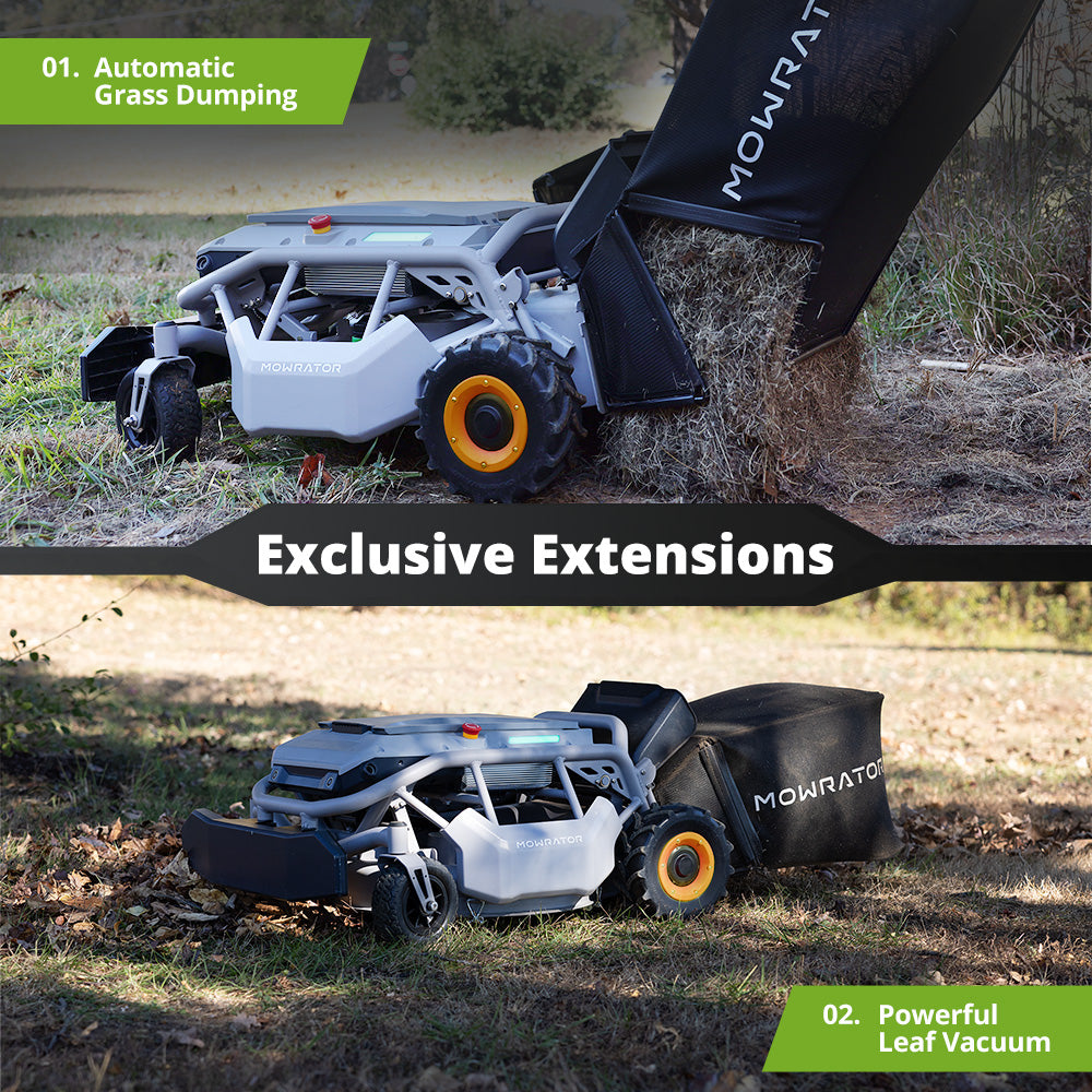 Mowrator All-Season Bundle: 5-in-1 Package with S1 4WD Lawn Mower