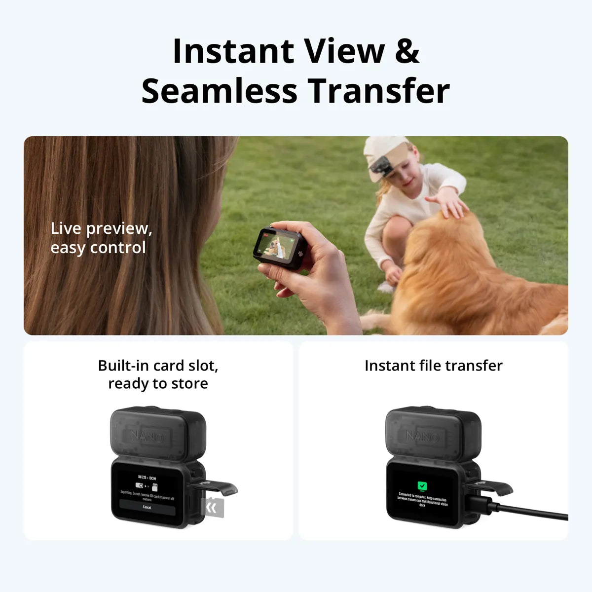 DJI Osmo Nano 128GB Action Camera Standard