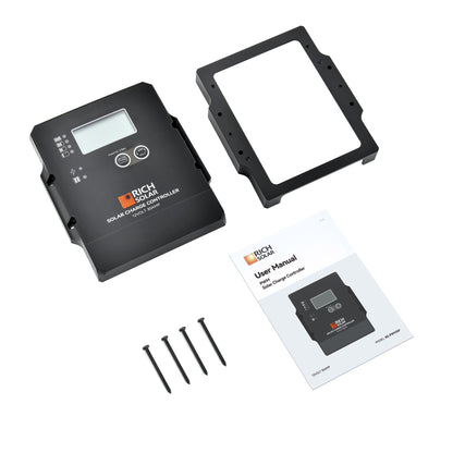 Rich Solar Renogy 30A PWM Solar Charge Controller 12V For RVs Boats Off Grid