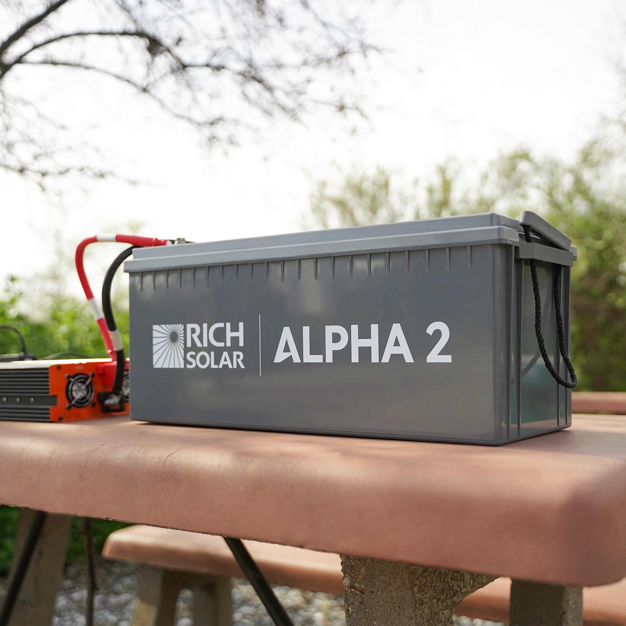 Rich Solar Alpha 2 12V 200Ah LiFePO4 Battery With Bluetooth And Internal Heater