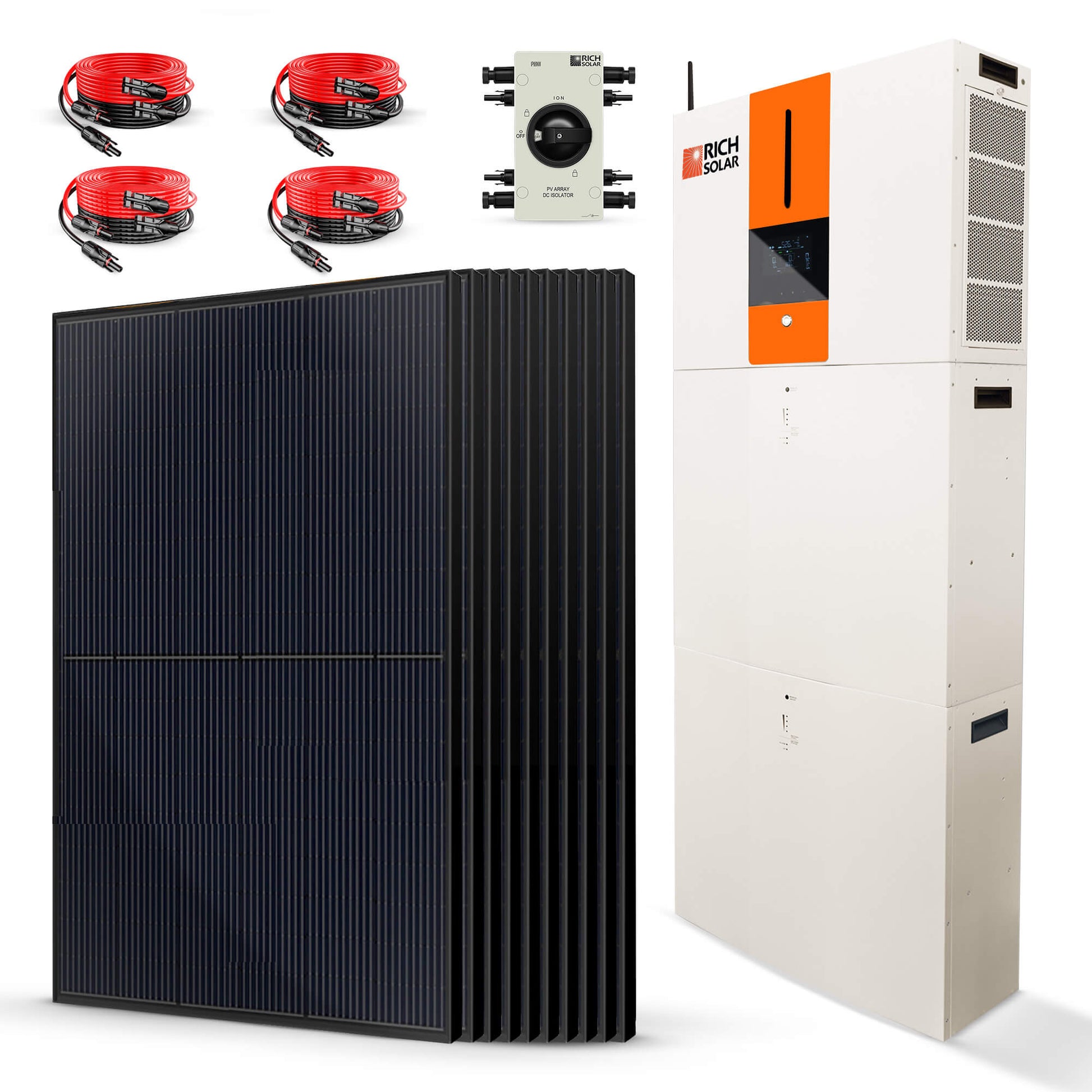 Rich Solar EG4 4000 Watt All In One Solar Kit With Battery Backup
