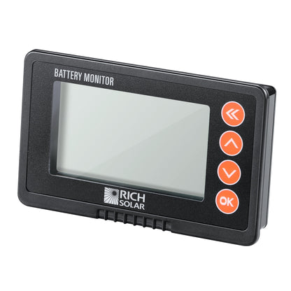 Rich Solar Renogy 500A Battery Monitor with Shunt Easy Installation