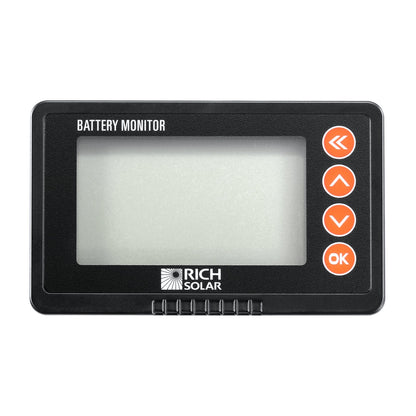 Rich Solar Renogy 500A Battery Monitor with Shunt Easy Installation