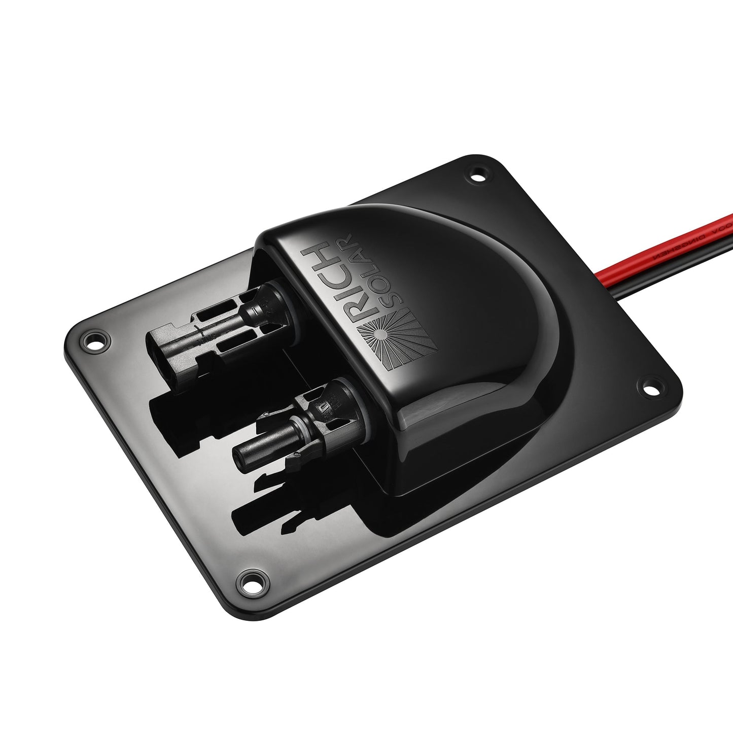 Rich Solar EcoWatt Solar Cable Entry Plate Polypropylene Housing UL 8AWG 600V