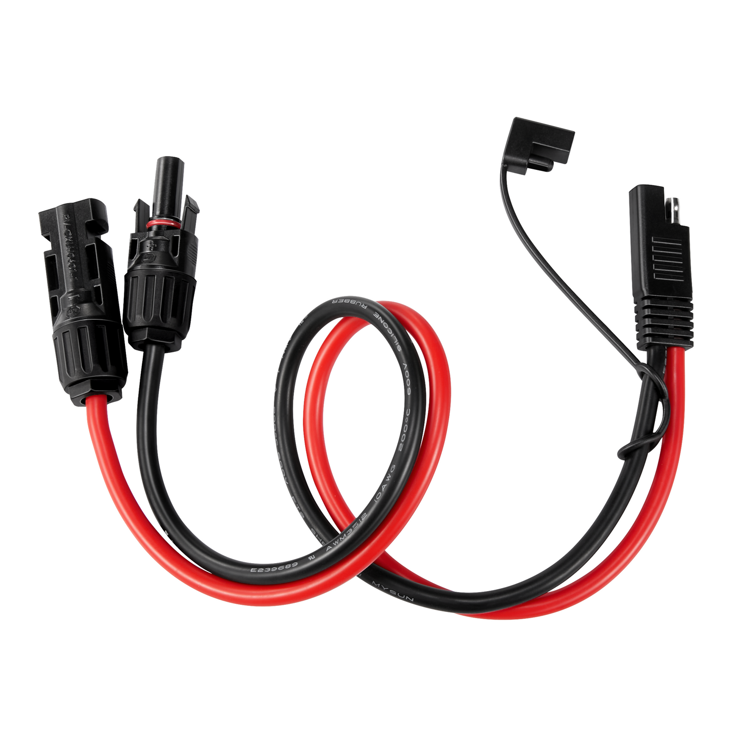 Rich Solar BougeRV 10AWG Solar to SAE Adapter for Portable Power