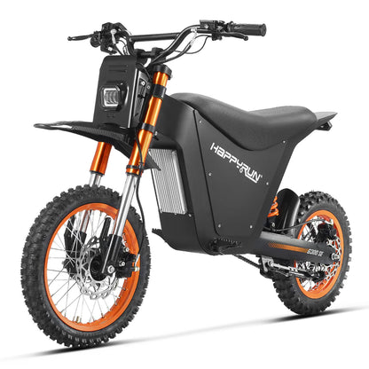 HappyRun Electric Mini Dirt Bike G300 SE with Mid-Drive for Teens & Adults