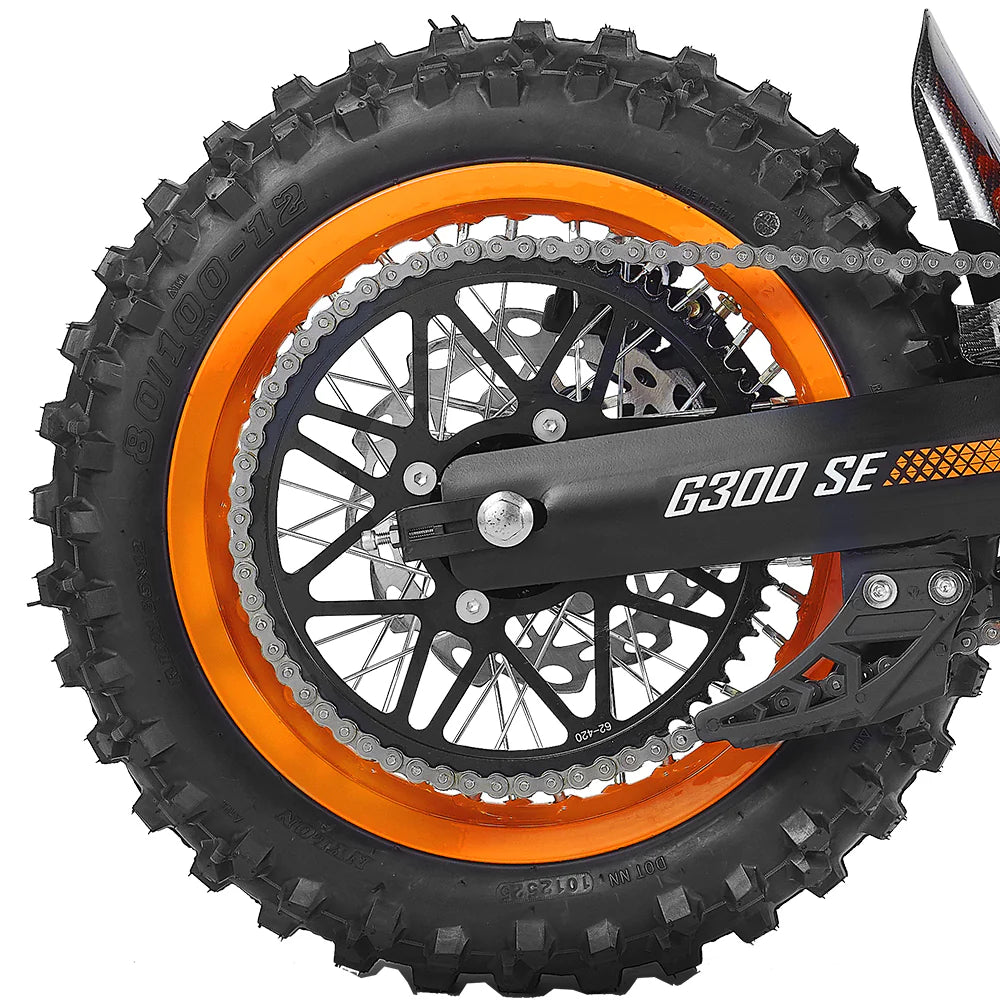 HappyRun Electric Mini Dirt Bike G300 SE with Mid-Drive for Teens & Adults