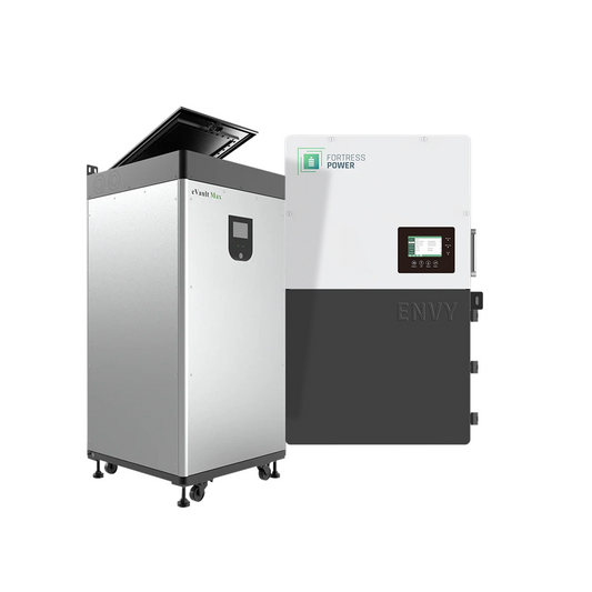 Fortress Power Bundle: Envy 12 kW All in One Hybrid Inverter Combo + eVault Max 18.5 kWh