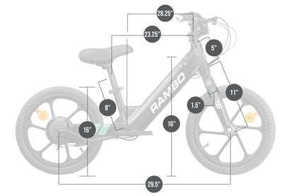 Rambo Bikes Kids Bike Lil Whip 16