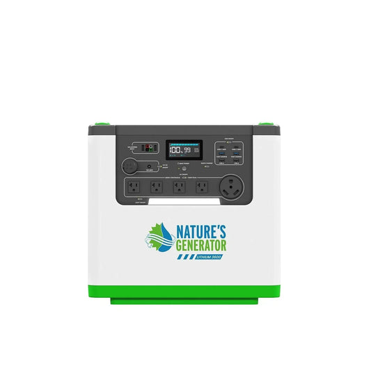 Natures Generator Power Station Lithium 3600