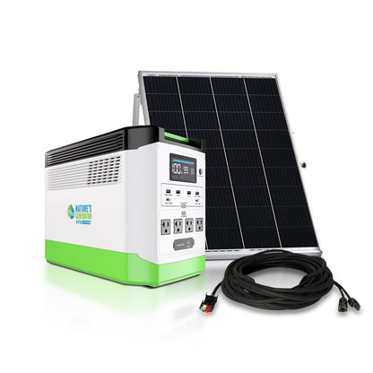 Natures Generator Solar Generator Lithium 1800