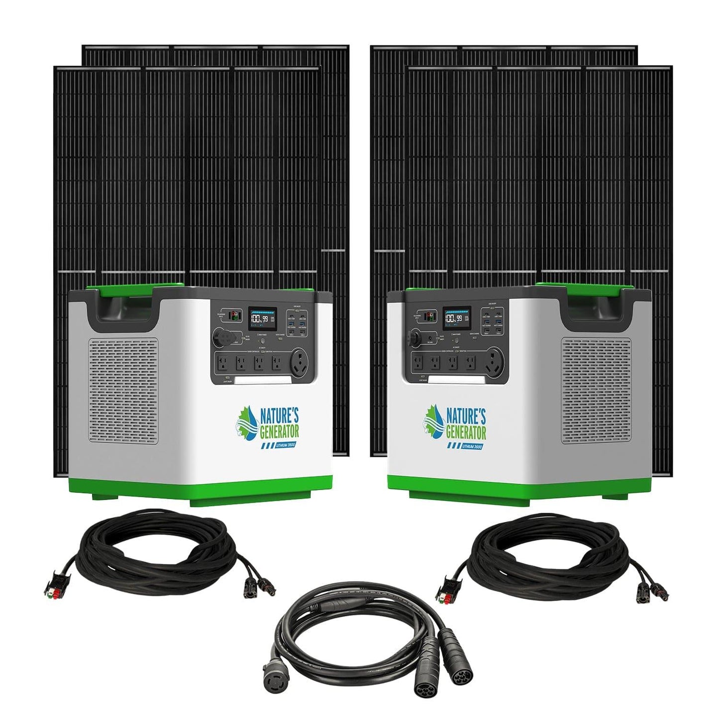 Natures Generator Solar Generator Lithium 3600