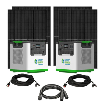 Natures Generator Solar Generator Lithium 3600