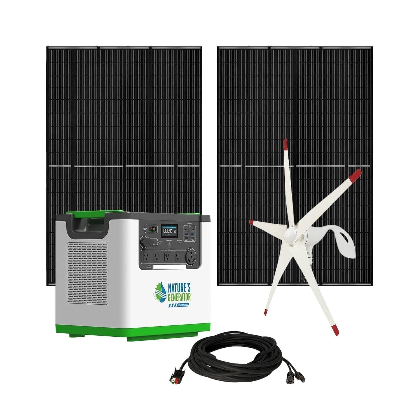 Natures Generator Solar and Wind Generator 3600