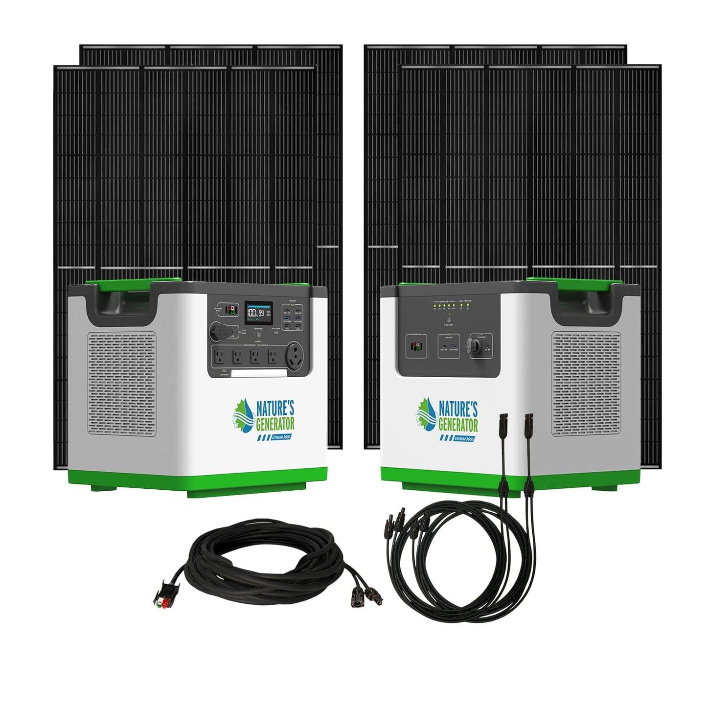 Natures Generator Solar Generator Lithium 3600