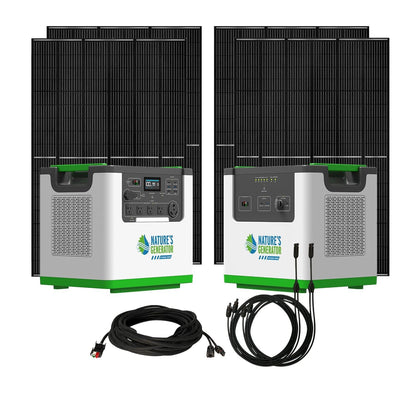 Natures Generator Solar Generator Lithium 3600