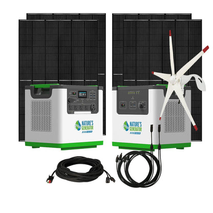Natures Generator Solar and Wind Generator 3600